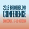 2019 Brokerslink Conference  will be held in Bordeaux from 17 - 18 October