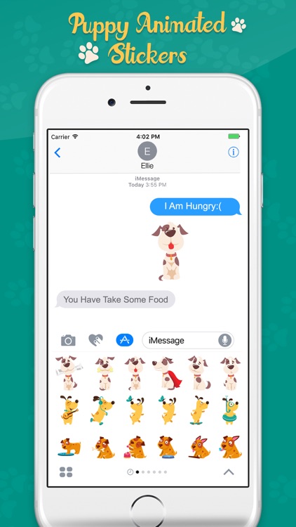 Animated Puppies Emojis screenshot-3