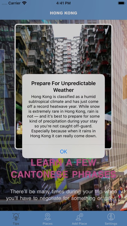 HongKongTravelAdvice