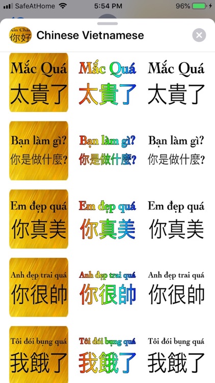 Chinese Vietnames screenshot-5