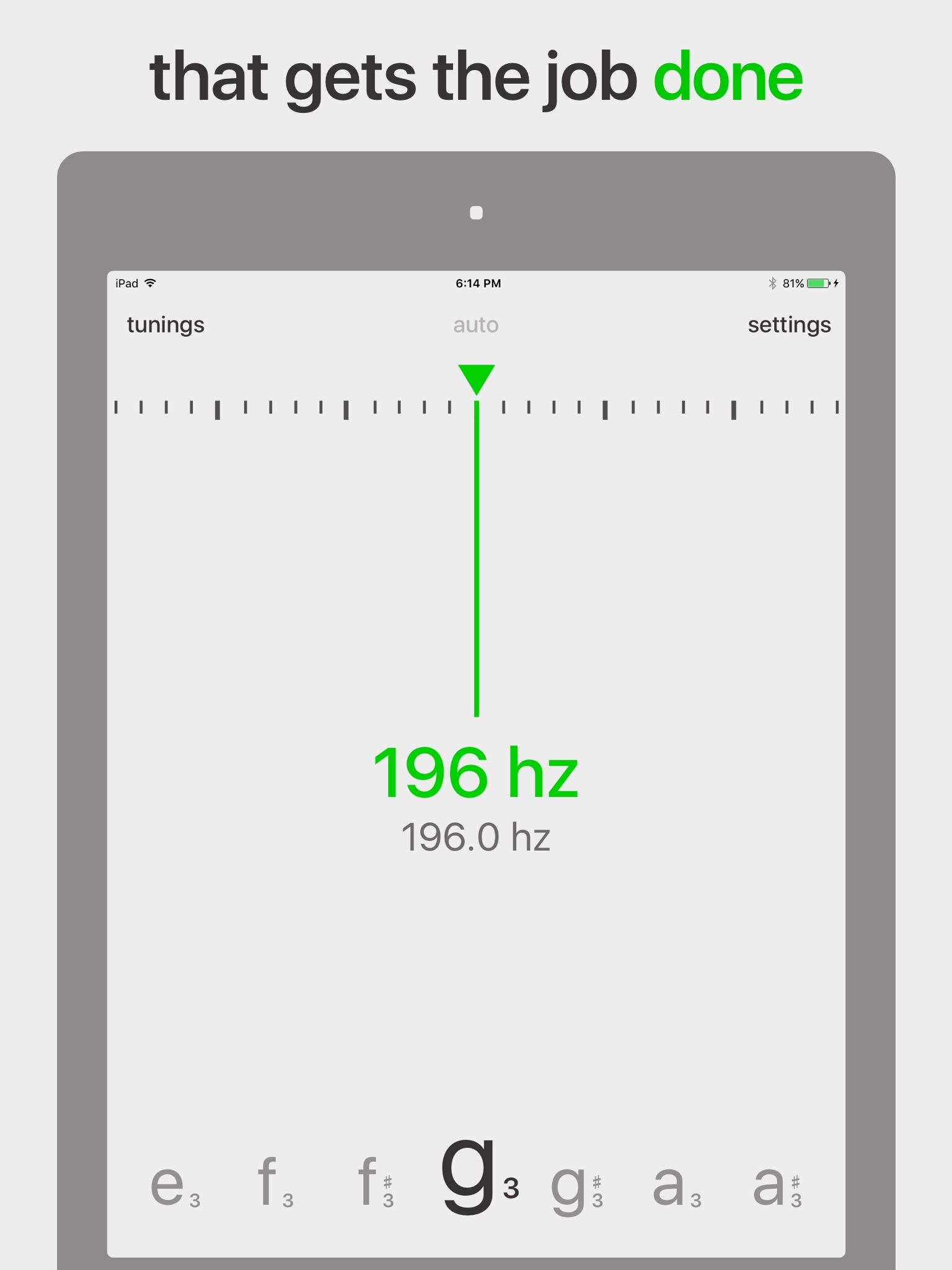 Fine Tuner - Chromatic Tuner screenshot 2