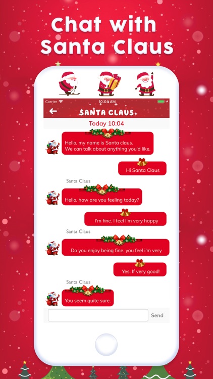 Santa Video Call - Call & Text screenshot-3