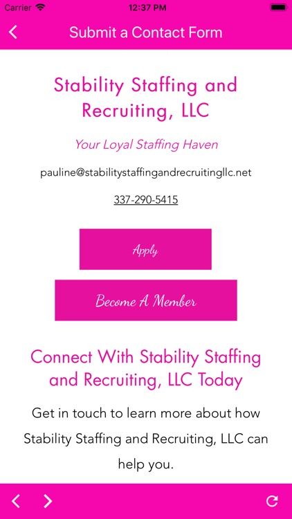 Stability Staffing Recruiting