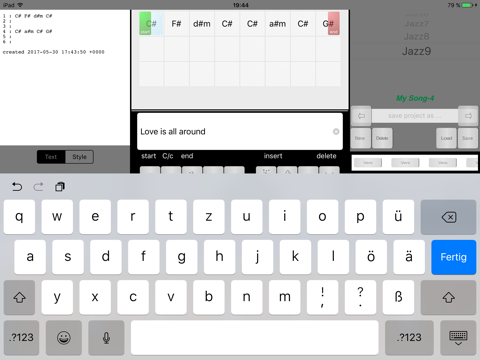 Jazz Song Creator Pro - náhled