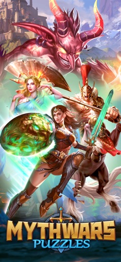 MythWars & Puzzles: RPG Match3 screenshot 8