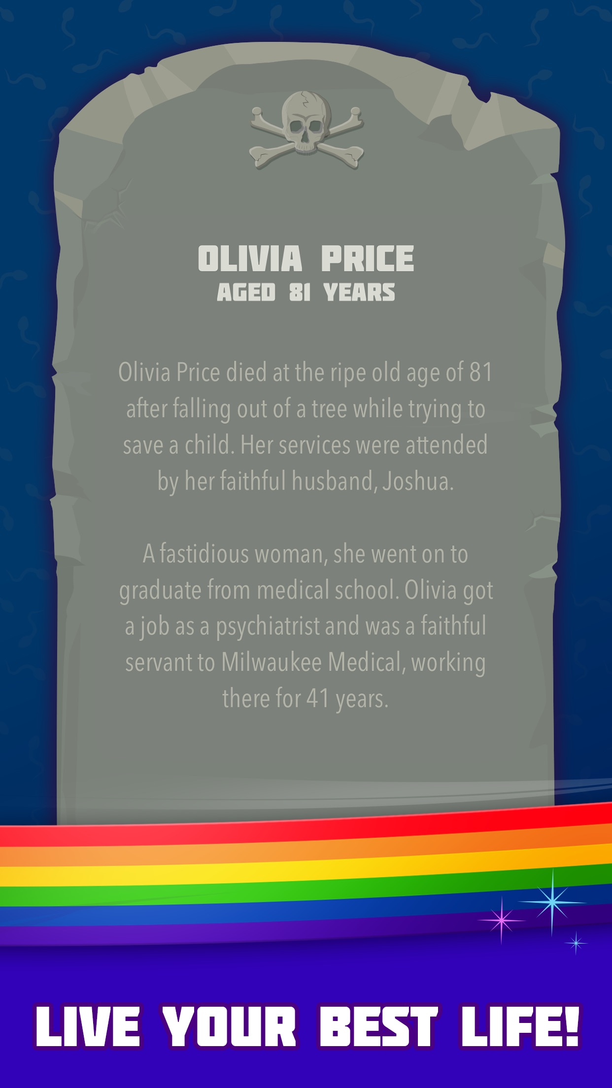 Screenshot do app BitLife - Life Simulator