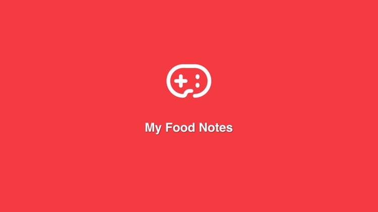 My Food Notes