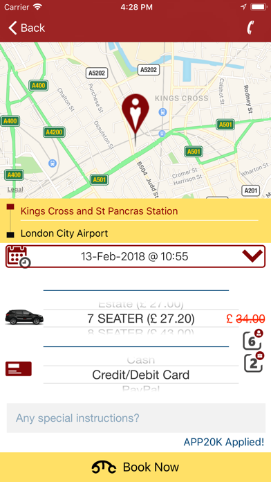 How to cancel & delete Minicab For London from iphone & ipad 2