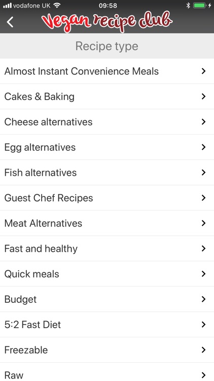 Vegan Recipe Club