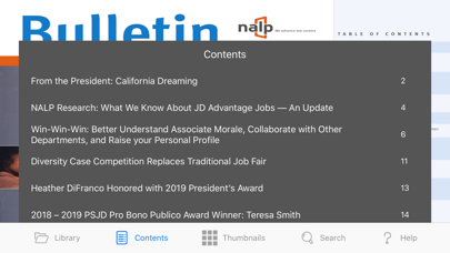 How to cancel & delete NALP Bulletin from iphone & ipad 3