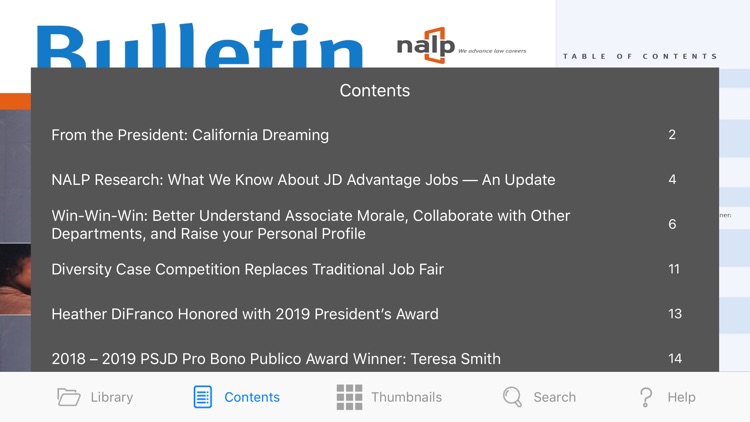 NALP Bulletin