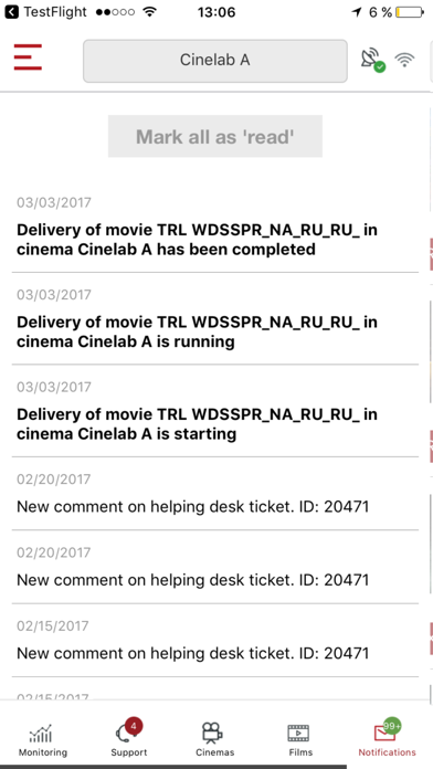 How to cancel & delete Cinelab - Cinema Dashboard from iphone & ipad 3