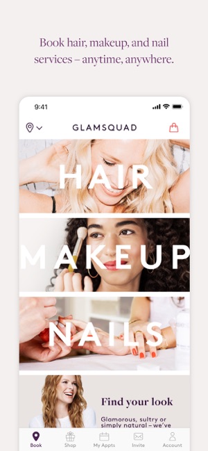 Glamsquad: On-Demand Salon App(圖1)-速報App