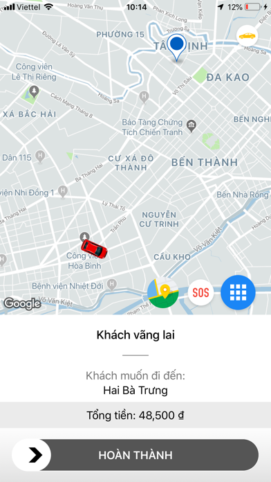 Tài Xế Taxi Phú Cường screenshot 2