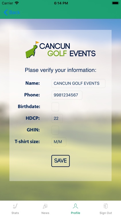 Cancun Golf Events screenshot-4