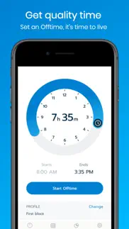 offtime: unplug and disconnect iphone screenshot 1