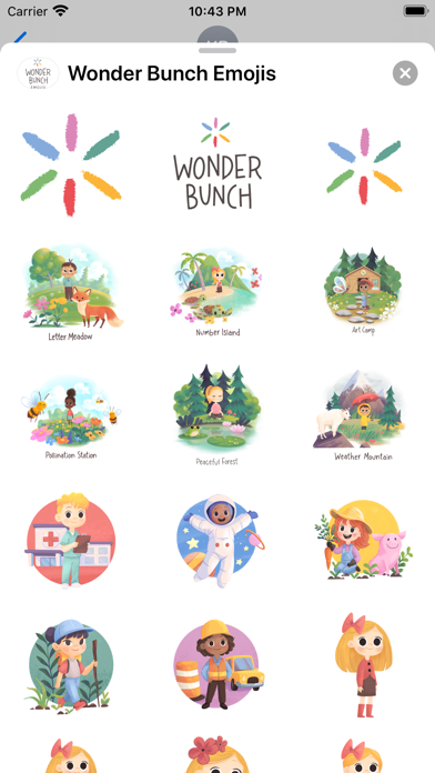 Wonder Bunch Emojis screenshot 3