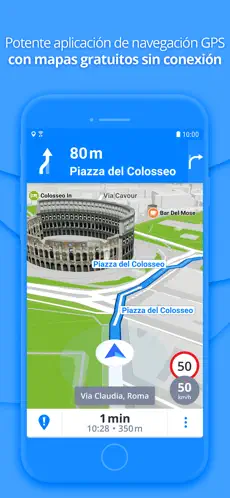 Screenshot 1 Navegador GPS y Mapas iphone