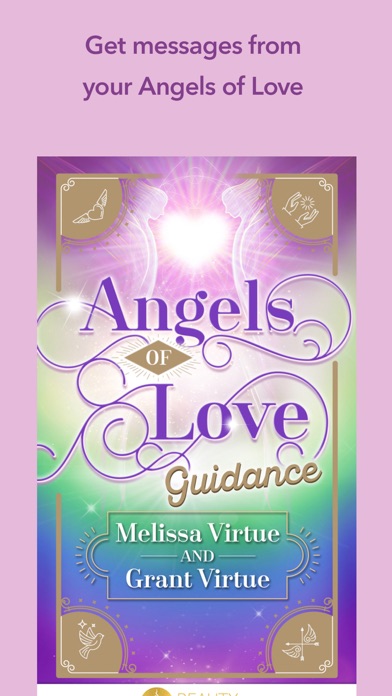 How to cancel & delete Angels of Love Guidance - Melissa and Grant Virtue from iphone & ipad 1