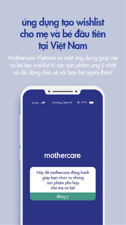Mothercare Vietnam Wishlist
