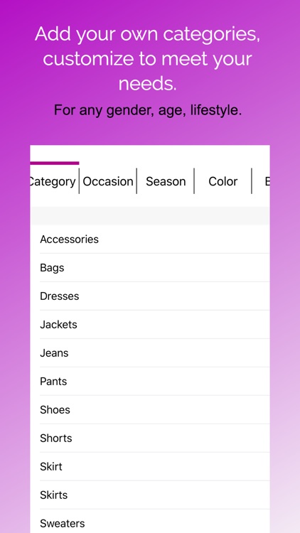 Pureple Outfit Planner screenshot-3