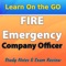 Fire, Hazards & Emergency Services Company Officer: 3200 Study Notes, Tips, Concepts & Quizzes (Principles, Tactics & Practices)