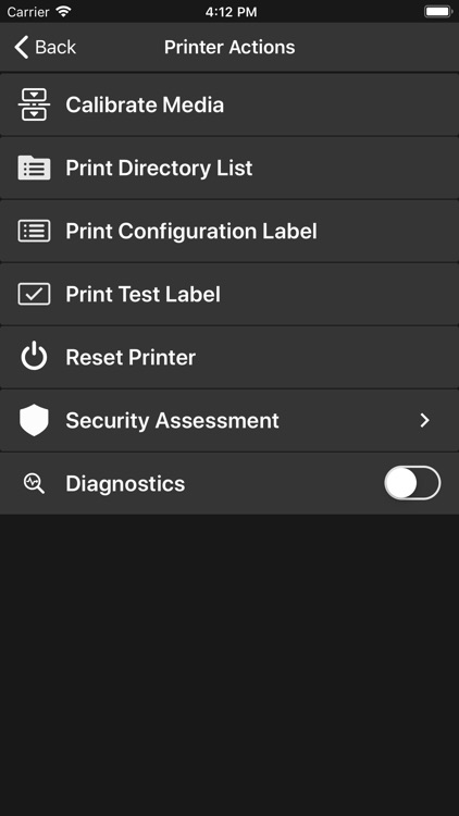 Zebra Printer Setup Utility screenshot-3