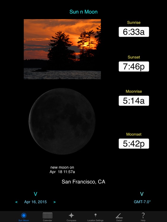 Sun n Moon for iPad screenshot-0