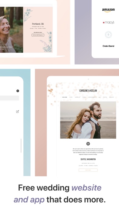 Joy - Wedding App & Website screenshot