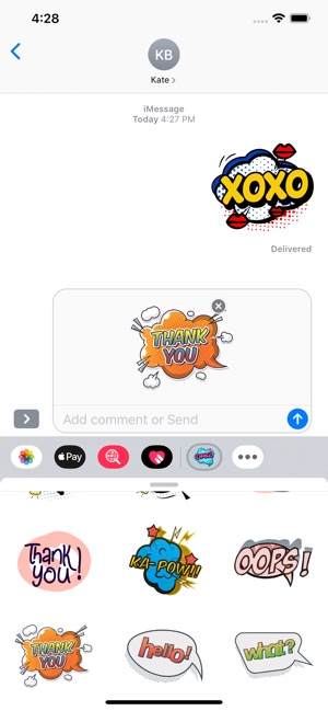 OMG Comic Talk Stickers(圖2)-速報App