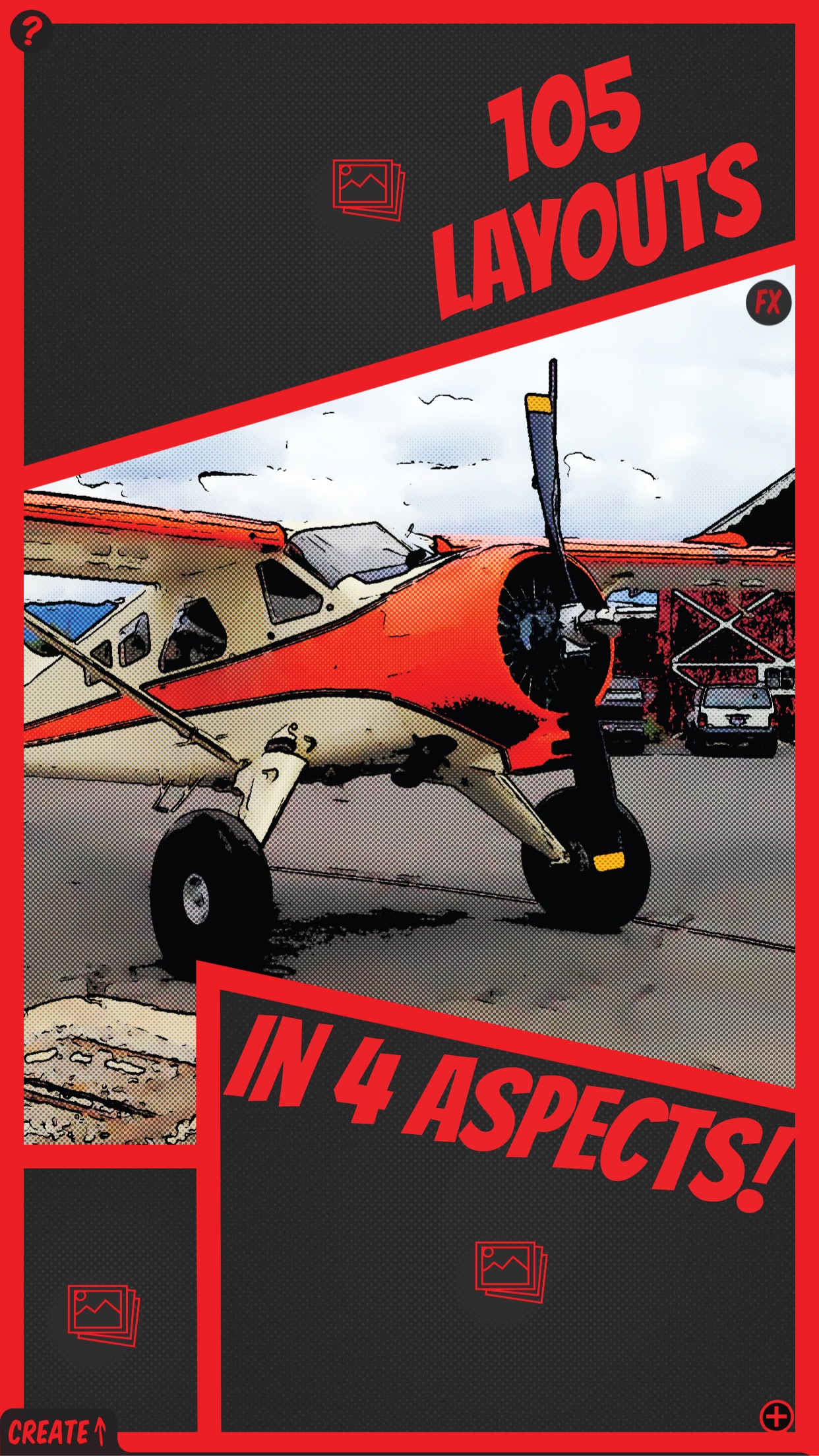 Screenshot do app ComicBook!