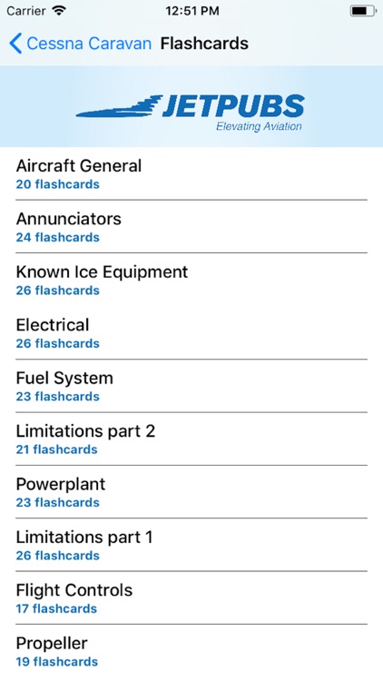 Cessna 208 Caravan Study App