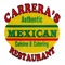 Welcome to the official app of Carrera's Authentic Mexican Cuisine