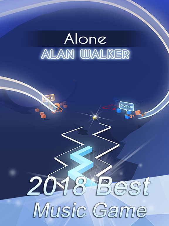 Dancing Line Music Game Overview Apple App Store Us - alan walker releases a new song literally every roblox