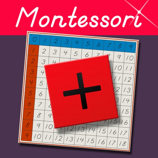 Montessori Addition Charts iOS App