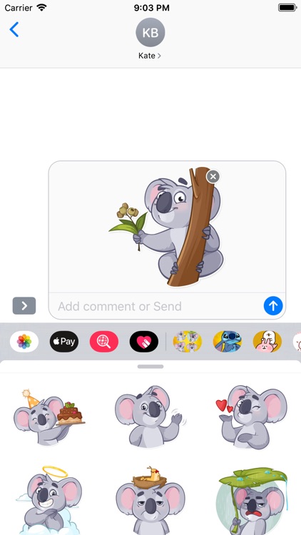 Cute Koala Stickers