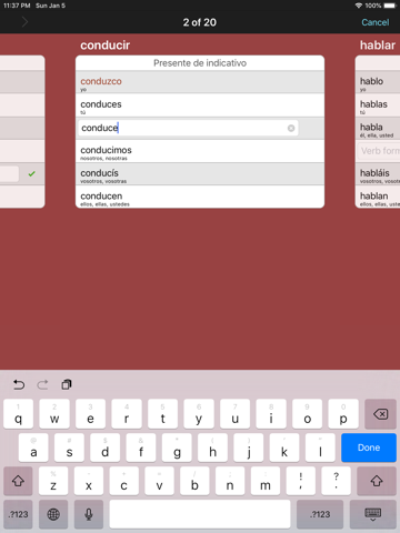 Spanish Verbs & Conjugation - náhled