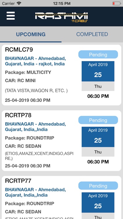 Rashmi Cabs screenshot-6