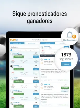 Captura 2 Pronósticos Deportivos de OLBG iphone