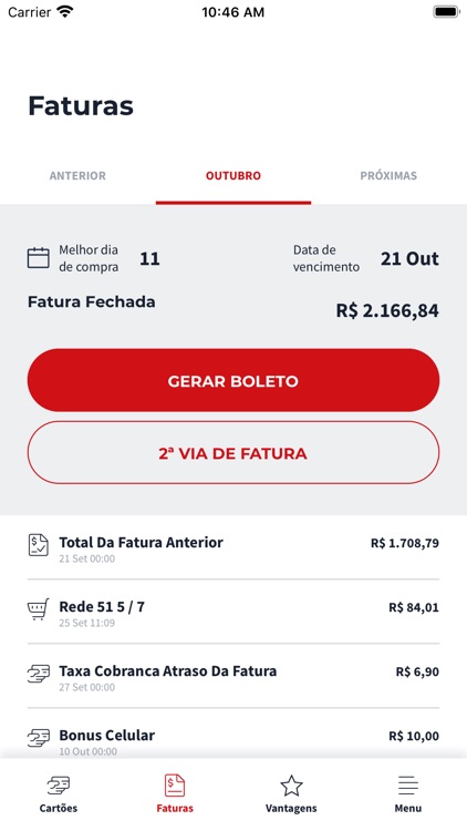 Cartão Modinha screenshot-5