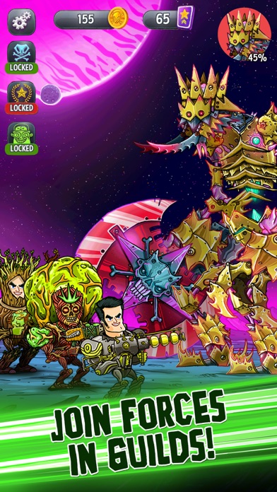 Tap Busters: Galaxy Heroes Screenshot 3