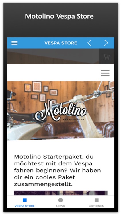 Motolino Vespa Shop