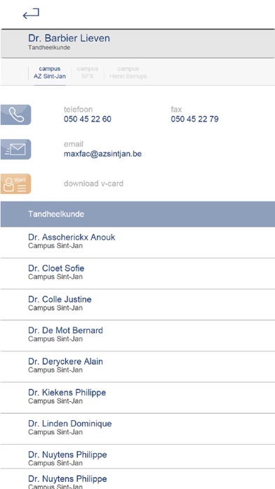 How to cancel & delete Artsenlijst AZ Sint-Jan from iphone & ipad 2