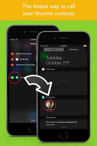 Favorite Contacts Widget Pro - náhled