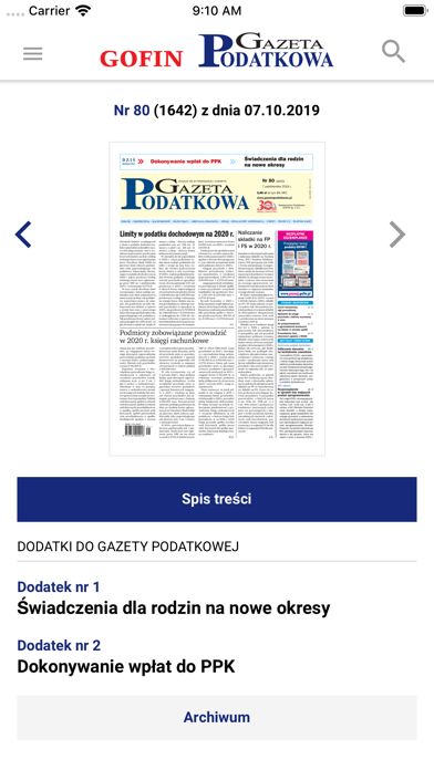How to cancel & delete GOFIN Gazeta Podatkowa from iphone & ipad 4