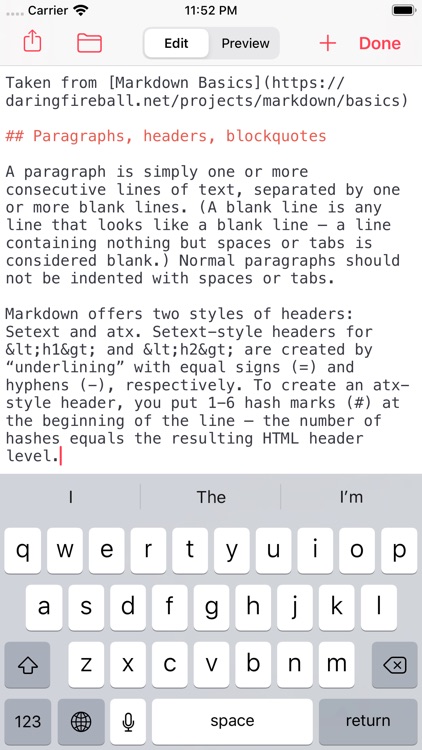 Edidown - Markup & Code editor