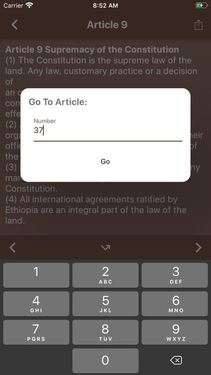 Ethiopian Constitution screenshot-4
