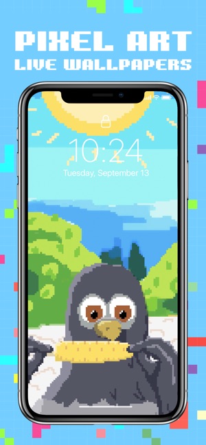 Moving Pixel Live Wallpapers