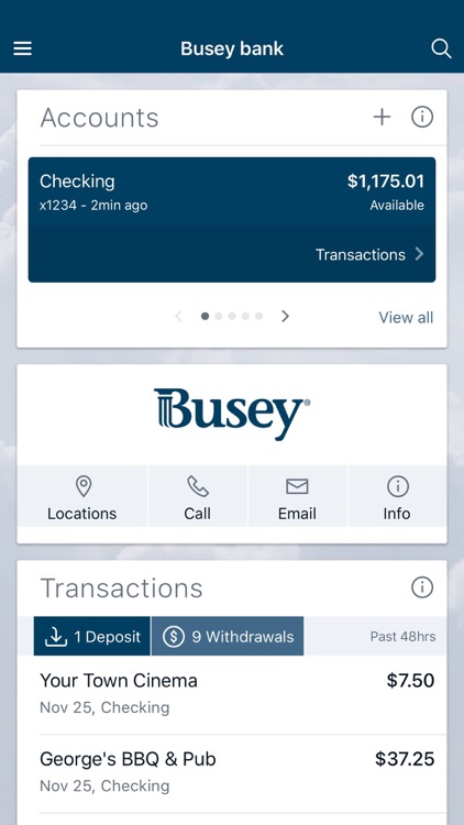 Busey - Mobile