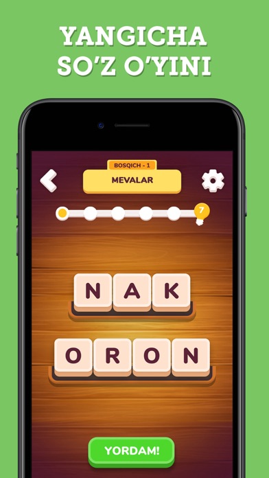 How to cancel & delete Aralash So'z - So'z O'yini from iphone & ipad 1